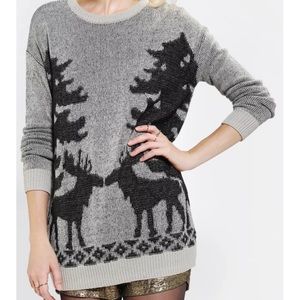 BDG Urban Outfitters Women’s Moose Sweater Sz M